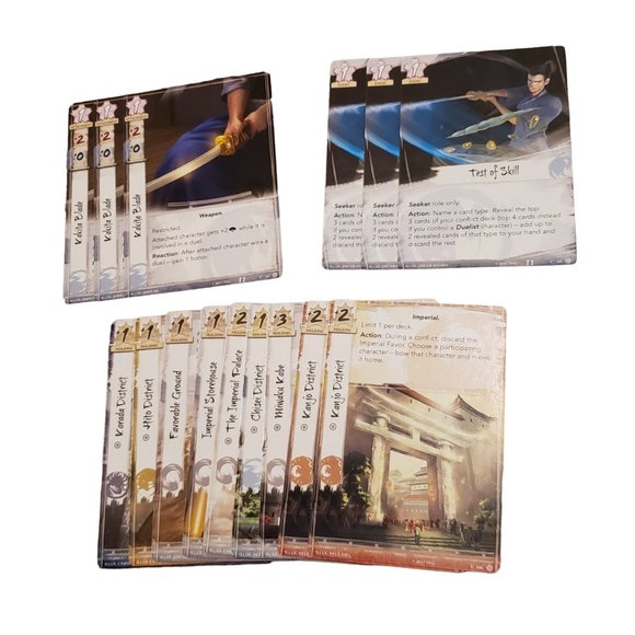 Fantasy Flight Games Legend of the Five Rings Card Bundle | 60 Cards As Pictured - Picture 6 of 15
